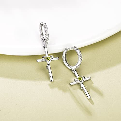 925 Sterling Silver Dangle Earrings For Women Hoop Earrings For Girls Huggie Earrings Teen Girls Gifts For Graduation, Christmas Or Birthday By Amoraime #TOP2