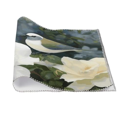Sets de table de cuisine à fleurs pour protéger contre les taches - 4