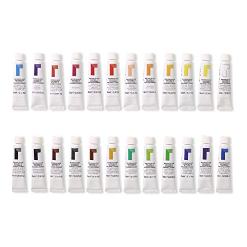 Image of Reeves Watercolour Paint-10ml, Set of 24