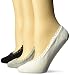 Keds Women's 3 Pair Liner skimmer socks, multi color
