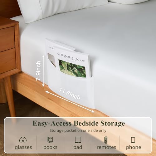 Image of Full Size Sheet Set, Viscose Bamboo Sheets for Bed Set 4pcs, 100% Viscose Derived from Bamboo, Hotel Luxury Silky & Cooling for Hot Sleepers, Deep Pocket Up to 17 inch, White