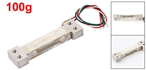 uxcell Electronic Balance Four-Wire Connecting Weighing Load Cell Sensor 100g for Kitchen Scale,Human Body Bathroom Scale, Jewelry Scale