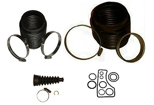 Tungsten Marine Transom Bellows Kit for Mercruiser Bravo and Blackhawk with Standard Exhaust Bellows
