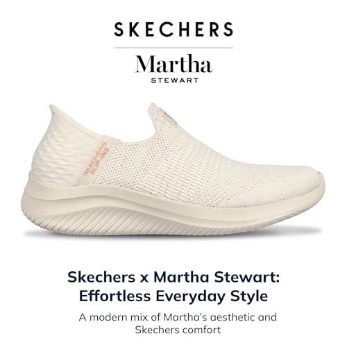 Image of Skechers Women's Martha Stewart Ultra Flex 3.0 - Neptune Sneakers