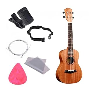 ukulélé Voyage 23 Pouces Ukulélé Kits 4 String 18 Fret Hawaiian Guitarra Musical Noël Cadeaux - Les Beatles, Paul McCartney, John Lennon, RIngo Starr, George Harrison