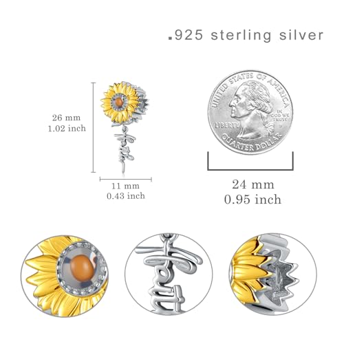 Mustard Seed Charm 925 Sterling Silver Mustard Seed Jewelry Christian Jewelry Gifts for Women4