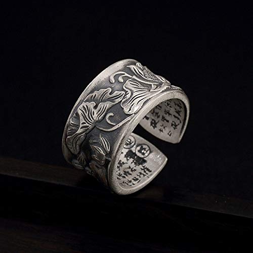 Handmade bielry unique for mâle dames avec bague ajustable Heart Sutra