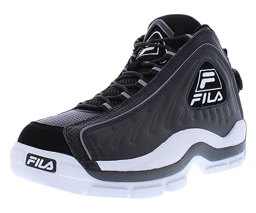 Fila Grant Hill 2 Gb Mens Shoes Size 8.5, Color: Black/White/Black