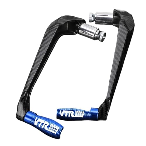 Moto brake lever guard VTR1000F protège-poignées de guidon bleu 1997-2005