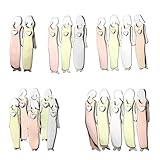 MAGICLULU Broches de Solapa para Mujer 5 Piezas Aleación Duradera Conjunto de Accesorios de Moda Joyas de Hermana y Amigos para Decoración Ropa y Eventos Formales E Informales