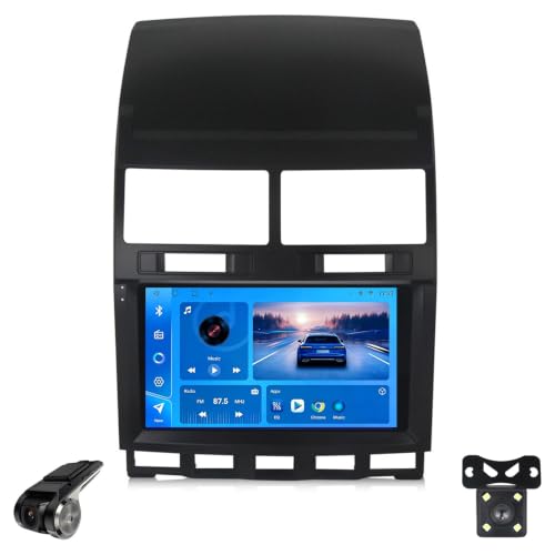Equipo de sonido para coche de 9 pulgadas con GPS y Wi-Fi para viajar en familia en tu Touareg