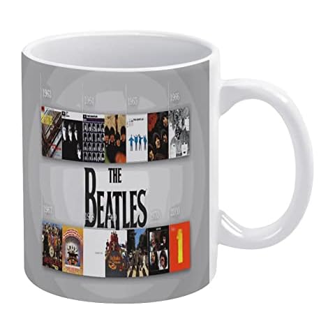The Beatles Tea Coffee Mugs Drinking Cup Gift Box,15oz,Best Gifts for Boyfriend,Brothers,Dad,Friends Cover