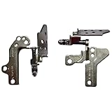 Laptop LCD Screen Shaft Hinges Right & Left Set Replacement for DELL Inspiron 15 3510 3511 3515 3520 3521 3525 GDM50 87GX7 NVGVH