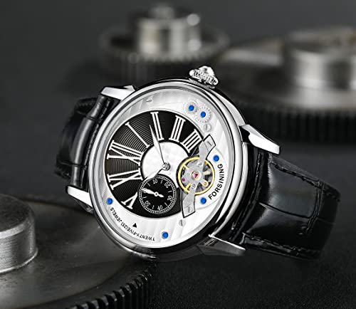 Image of FORSINING Classic Automatic Mechanical Men Wristwatch Military Army Sport Big Roman Number Top Brand Luxury Watch
