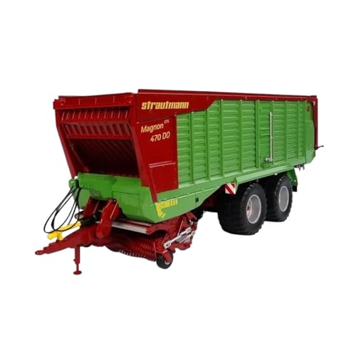 Metal Réplica Escala Remolque para Tractor Forraje Strautmann Magnon 470 Fundición A Escala 1 32 Modelo Aleación Vehículo Raro Colección