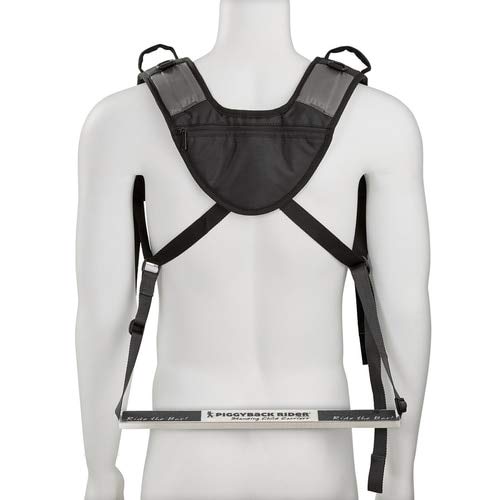 Piggyback Rider Scout Model - Child Toddler Carrier Backpack For Hiking Trails, Camping, Fitness Travel (6 Piece Accessory Bundle (Black)) #TOP3