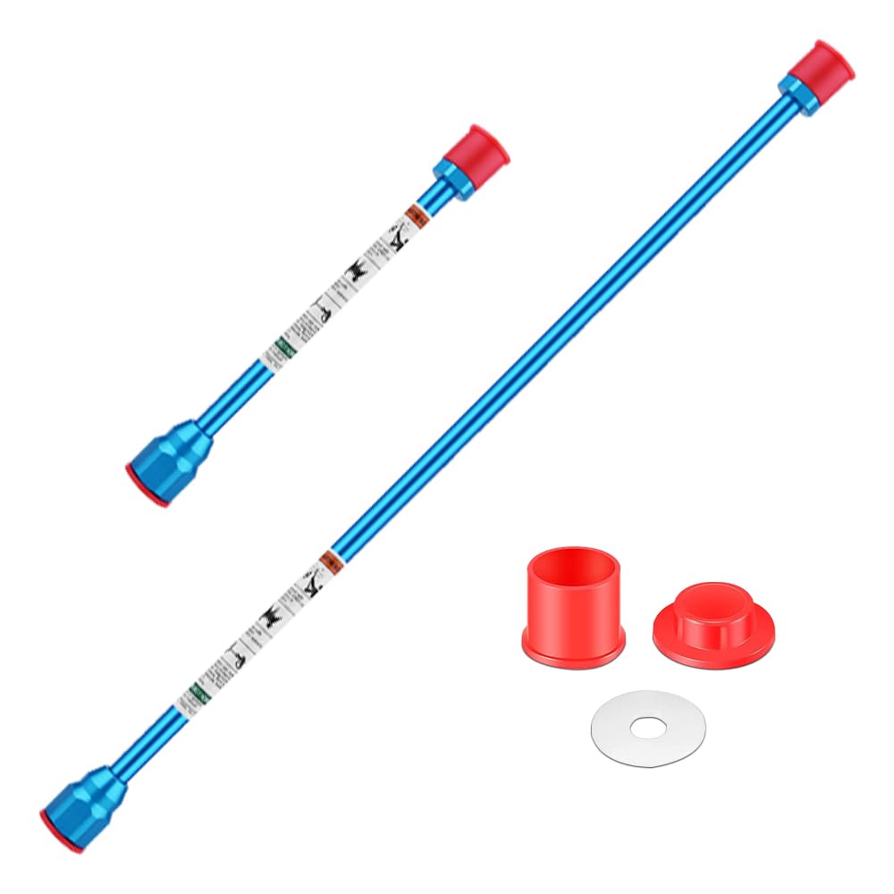 Spray freely 2Piece Set of Extension Poles,Airless Spray Gun Tip