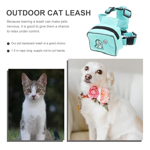 Arnés para gatos pequeños KOCKSHION fácil de poner evita tirones 4
