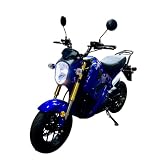 E-VADER 2000W Electric Motorcycle | Brushless | 72V | E-MOTO (Blue)