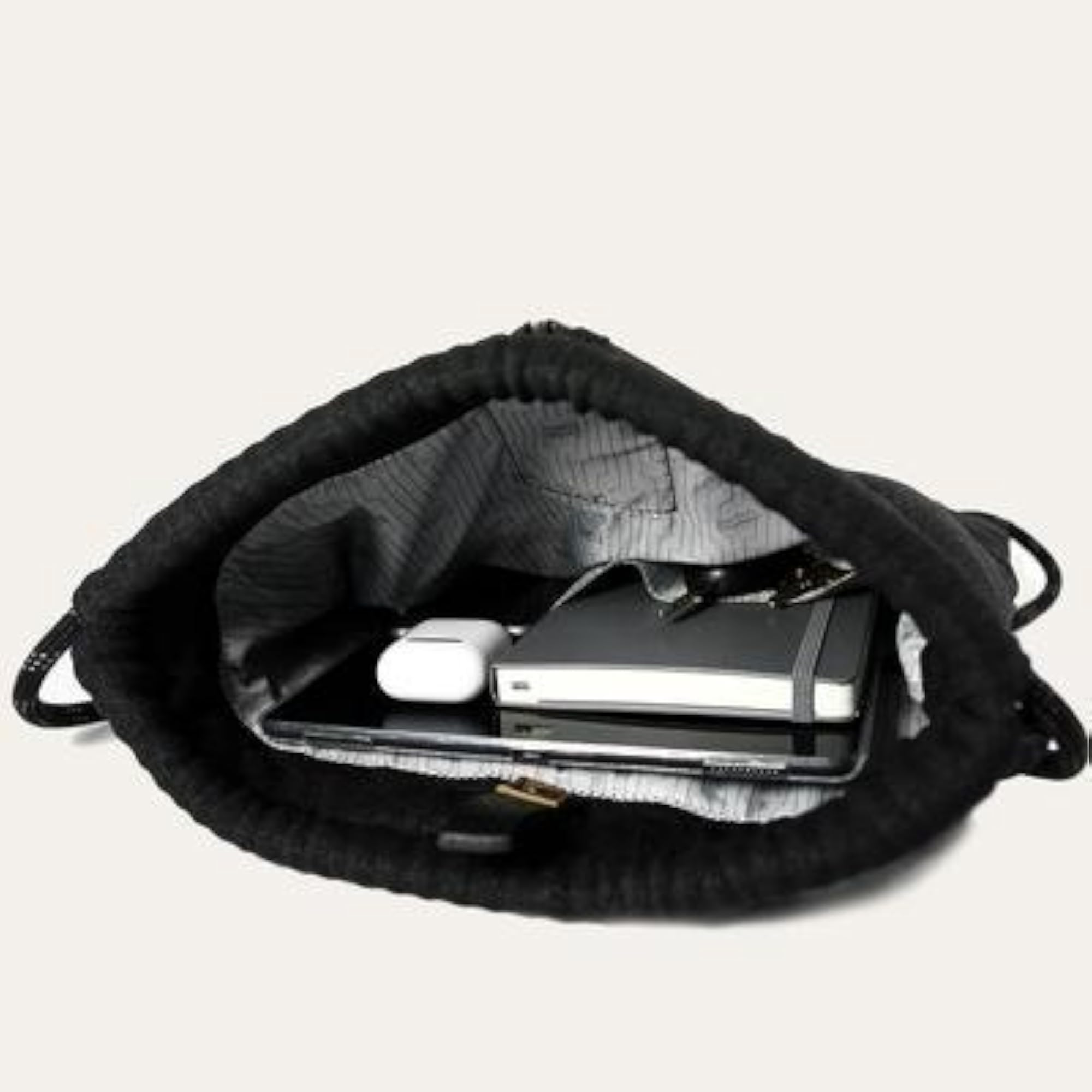 Theft Resistant Drawstring Bag, Travel Backpack