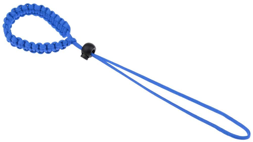 U/D Blue Multifunctional Wrist Anti-Lost Anti-Drop Camera Lanyard, Umbrella Rope, Braided Exhibition Rope (Blue)