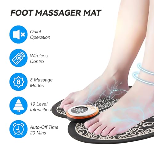 Descubre la mejor manicura y pedicura de LugoPulsa aqui 👈🏼 y pide cita Masajeador-de-Pies-Electrico-EMS-para-Maseajor-de-Pies-EMS-Foot-Massager-con-8-Modos-y-19-Engranajesr-Masaje-de-Piernas-Portatil-para-Aliviar-Dolor-Cansadas-Mejorar-la-Circulacion-Sanguinea