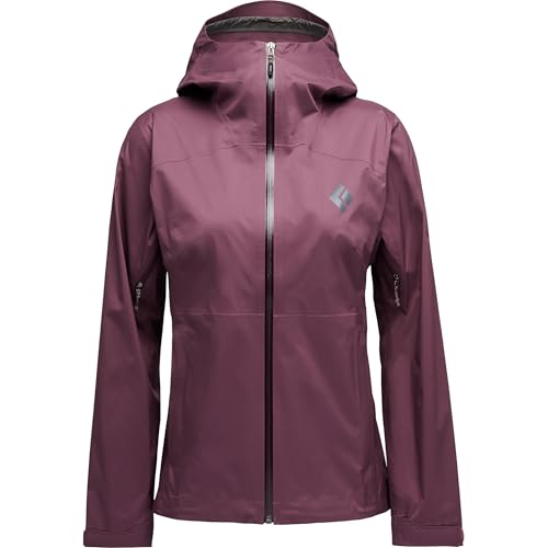 Black Diamond Chaqueta Fineline Stretch Shell para mujer, Fig, XS