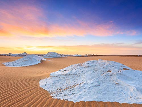 Preisvergleich Produktbild Knncch Puzzle 300 Piece DIY Holzspielzeug Einzigartiges Geschenk Wohnkultur Sanddünen Sahara Wüste Ägypten Afrika