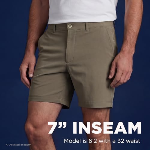 Haggar Men's Sport Travel Performance Short - 7 and 9 Inch Inseams - image 5