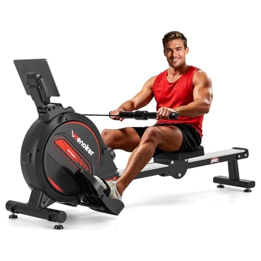Wenoker Magnetic Rowing Machine for Home,Quiet & Smooth,Full Body Workout
