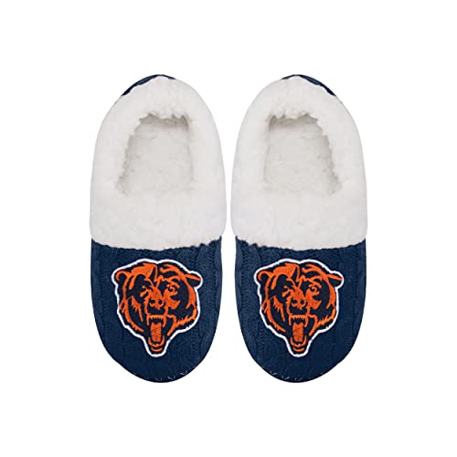 Image of FOCO Womens NFL Team Color Moccasin Slippers