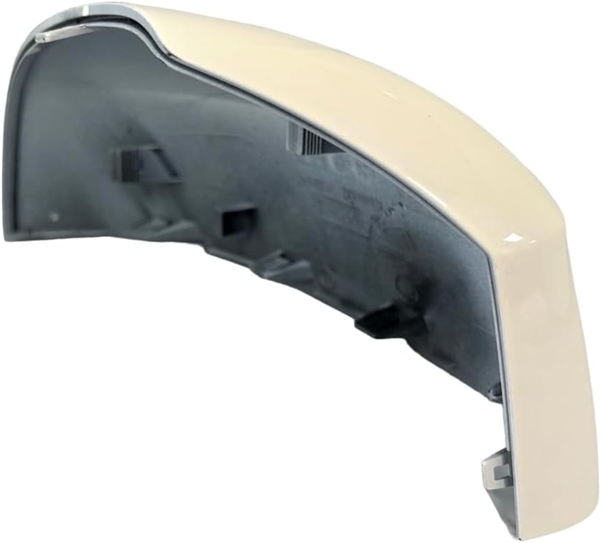 #16 8th Gear White Left Driver Side Mirror Cover Compatible with BMW X3 2018 2019 2020 2021 2022 2023 2024