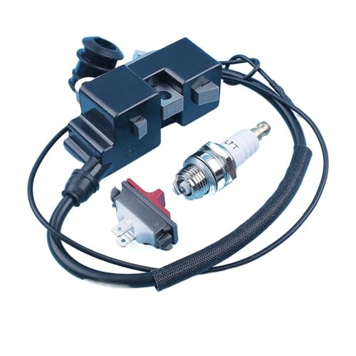 Bobine d'allumage pour tronçonneuse Husqvarna 365 372XP et kit bougie interrupteur - 2