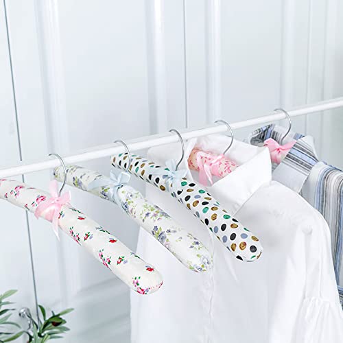 Fazanwey Padded Hangers For Clothes Satin Hangers Clothes Hangers Padded Hangers For Women Sweaters thumb #1