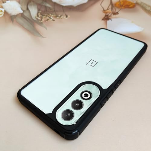 Image of AIBEX Crystal Clear Back Case Compatible with OnePlus Nord CE 4 5G Back Cover Case | 360 Degree Protection | Shock Proof Design | Transparent Back Cover (PC & TPU, Bumper)