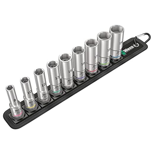 Wera 8789 B Zyklop-Quergriff, 3/8 Zoll x 165 mm, 1 Stück, 05003581001 8 Wera Belt B Deep 1