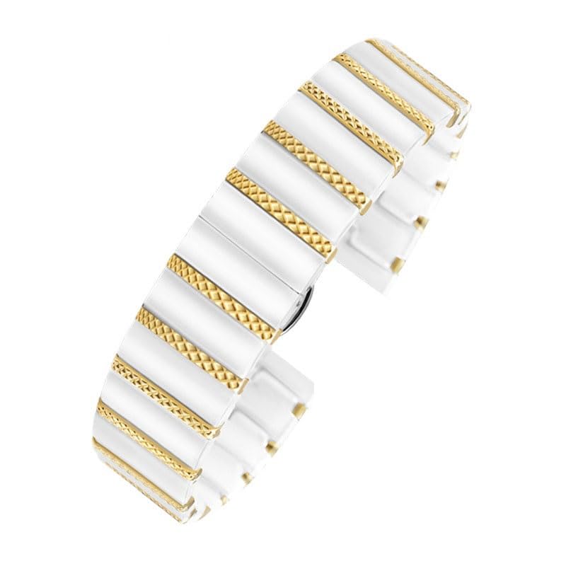 Bracelet de montre en céramique haut de gamme pour Omega élégance homme femme