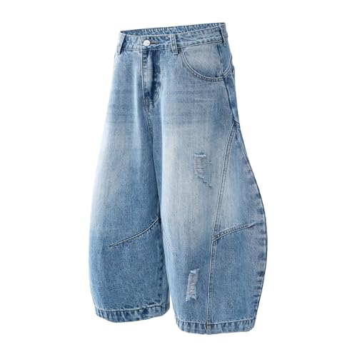 Men's Casual Style Denim Jeans Long Pants Comfortable Summer Wear Stylish Relaxed Fit Classic Trousers Daily Big4