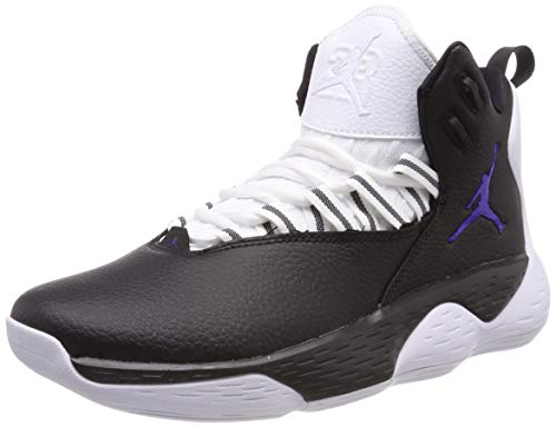 Nike Men's Basketball Shoes , Multicolour Black Dark Concord White , 9.5 US