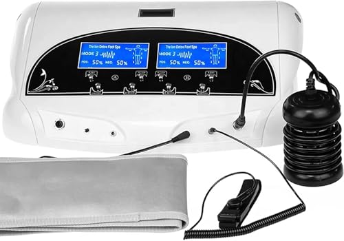 Máquina Detox iónica dual para pies con spa LCD miniatura 3