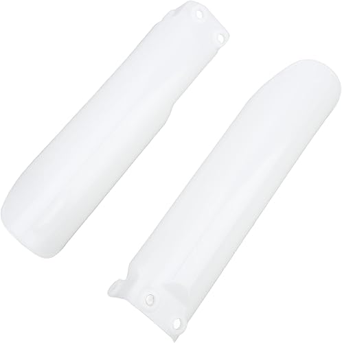 Protector de horquilla de motocicleta Protector de choque delantero blanco reemplazo para CR125 CR250 CE500 CRF450 CRF 250 Amortiguadores