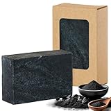 FRIENDS OF® Duschseife Aktivkohle | Vegane Körperseife | reinigt und pflegt die Haut |...