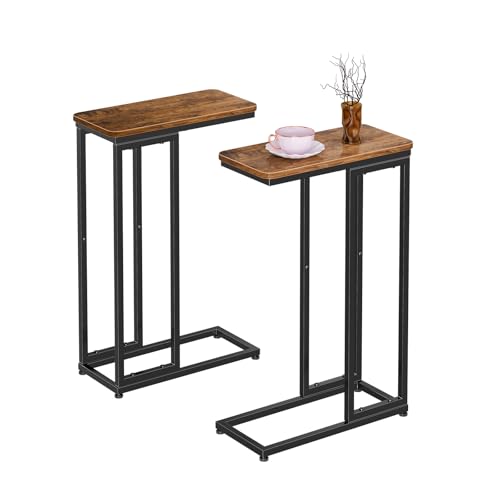 21% Off Simple Trending C Shaped End Tables Set of 2 - Image 2