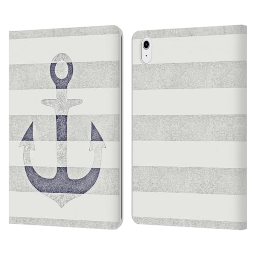 Funda de cuero tipo libro Monika Strigel con anclajes vintage para Apple iPad Air
