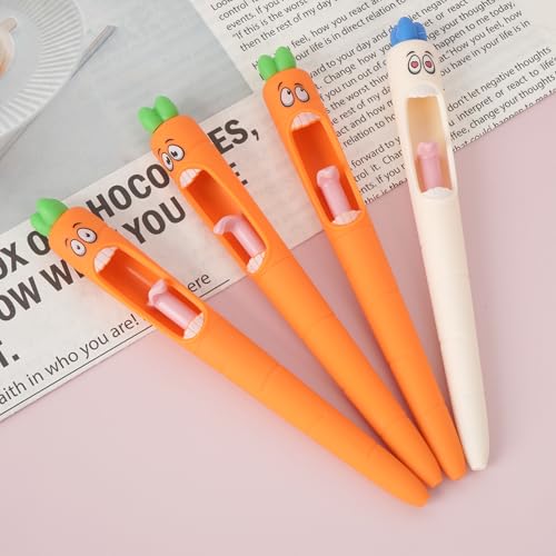 LABANCA Gel Pens 8Pcs 0.5mm Tinta Negra Punta Fina miniatura 3