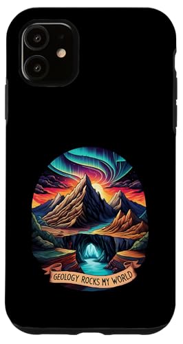 Geology Rocks My World Funny Earth Science Geologist Pun X}zP[X iPhone 11 p