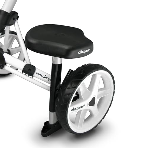 Chariot de golf Clicgear 3.5 avec siège assise repos stable - 2