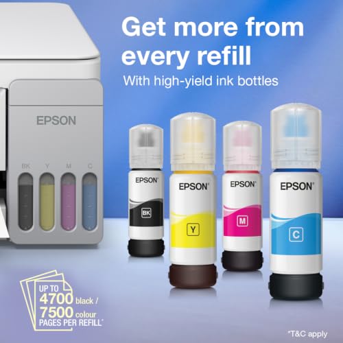 Image of Epson EcoTank L3316 All-in-One InkTank A4 Colour Printer, Scanner, Copier for Home & Office, 5760x1440dpi Resolution, Low Printing Cost at just 9 Paise per Black Print and 33 Paise per Colour Print