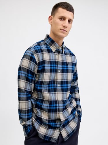 Jprblubarkley Flannel X-Mas L/S Shirt Ch – Ansicht 6