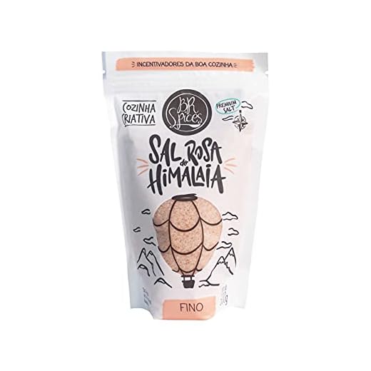 Sal Rosa do Himalaia Fino 500g - BR Spices